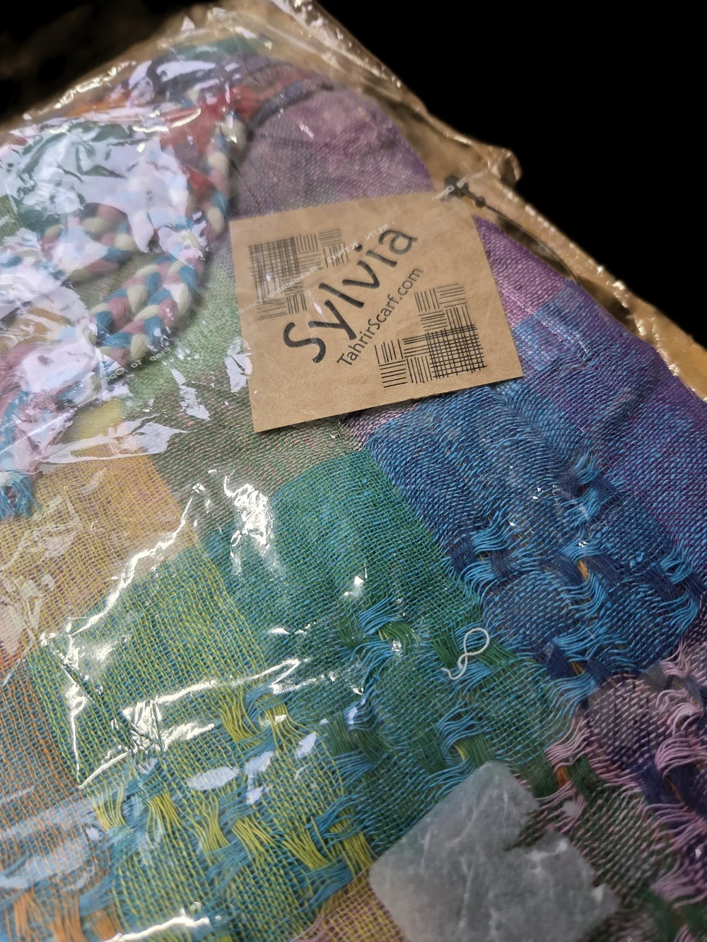 Sylvia Rainbow Keffiyeh Tahrir Scarf 40